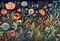 Diamond Painting Kits for Adults, Flower 5D Diamond Art Kits for Beginner DIY Full Drill Diamond Dots Crystal Craft Kits for Home Wall Decor Gifts 11.8x15.7 inch